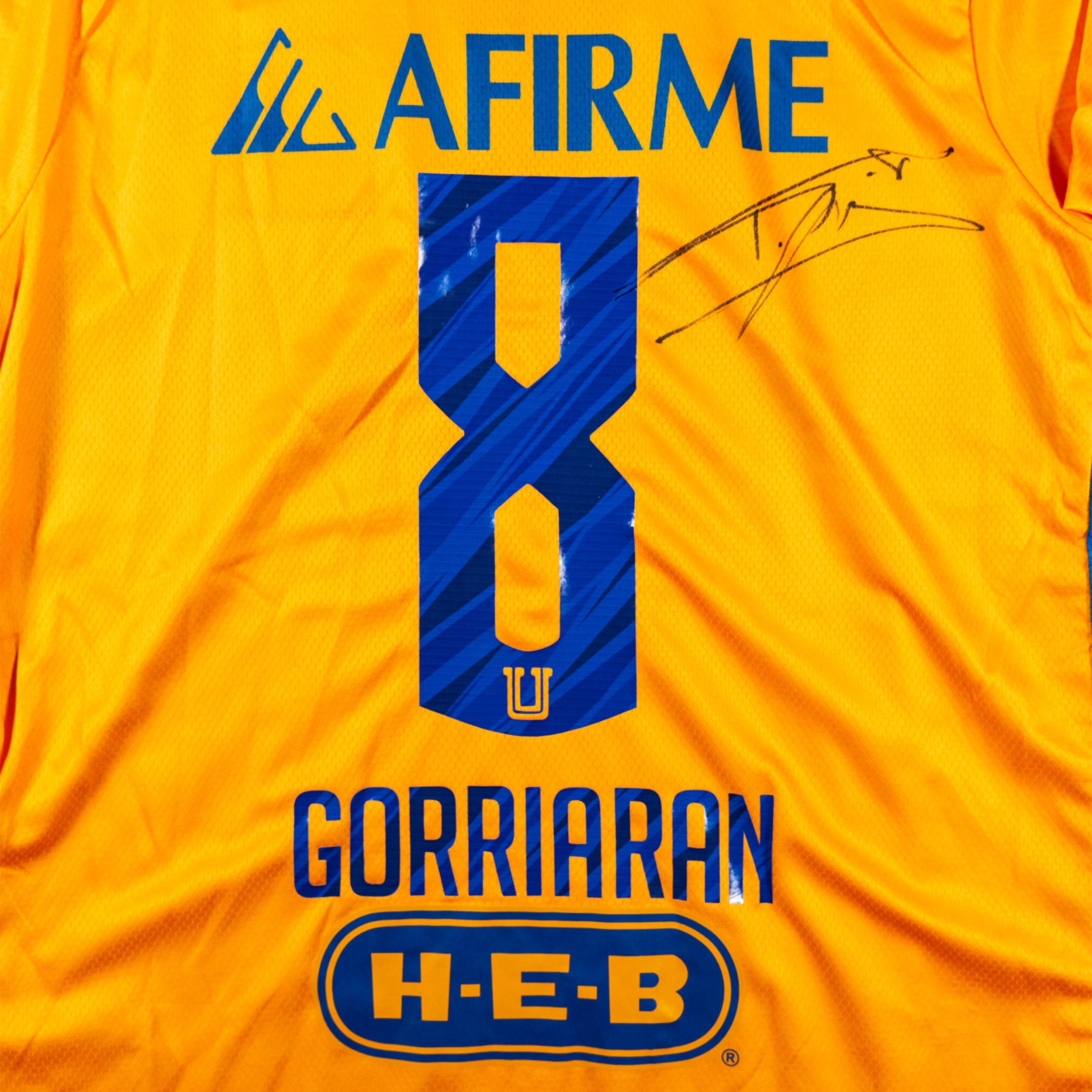 Jersey Firmado Fernando Gorriarán - Tigres